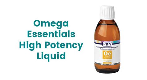 oe omega essentials canada|Omega Essentials High Potency Liquid .